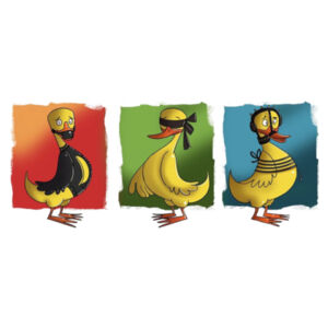 Duckie T-shirt - Ladies cut Design
